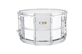 LUDWIG - LU0814SL SUPRALITE STEEL SNAREDRUM 8"x14"